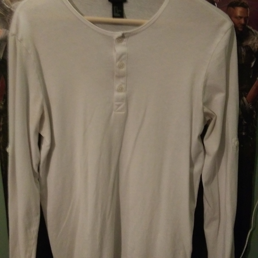 White long sleeve shirt